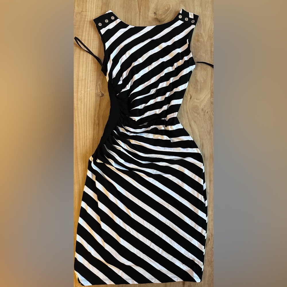 White House Black Market Striped Dress